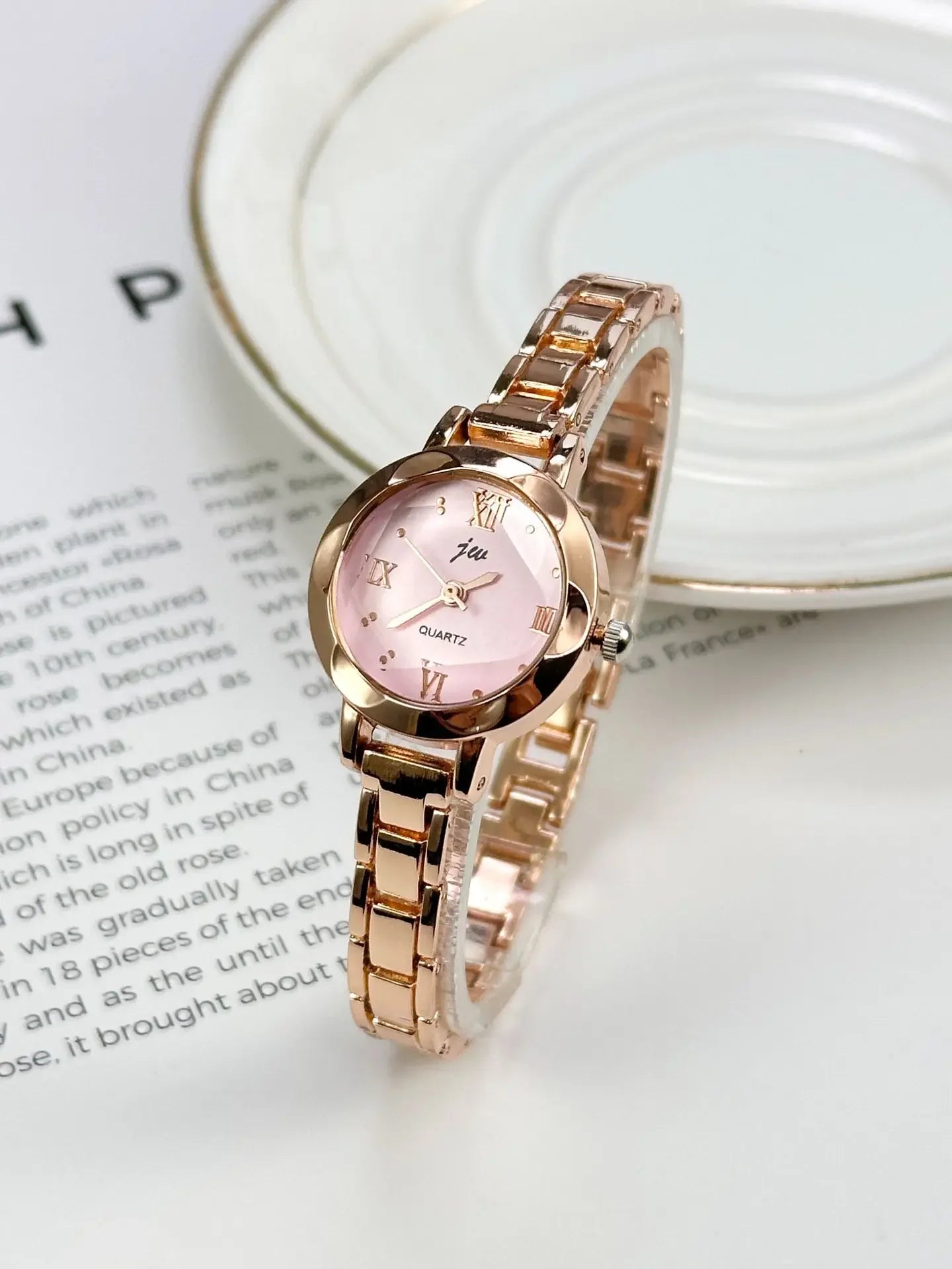 L Luxury Ladies Small Dial Watch for Women Silver Stainless Stee Wristwatch Dress Women's Quartz Bracelet Clock Gift Relogio