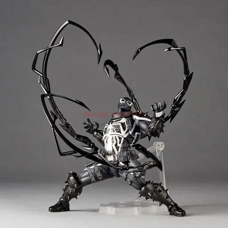 Venom Revoltech Yamaguchi Amazing Agent Venom Eugene Thompson Action Figures