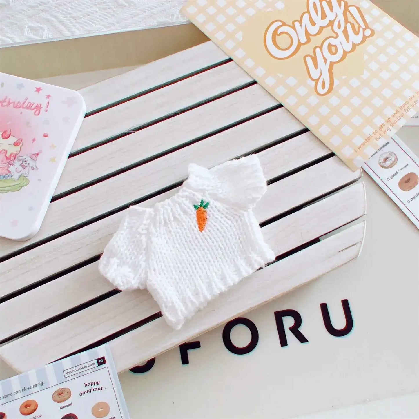 10cm Cute Mini Plush Doll'S Clothes Outfit Accessories For Korea Kpop Exo Labubu Idol Dolls Sweater Hat Clothing DIY Kid Gift