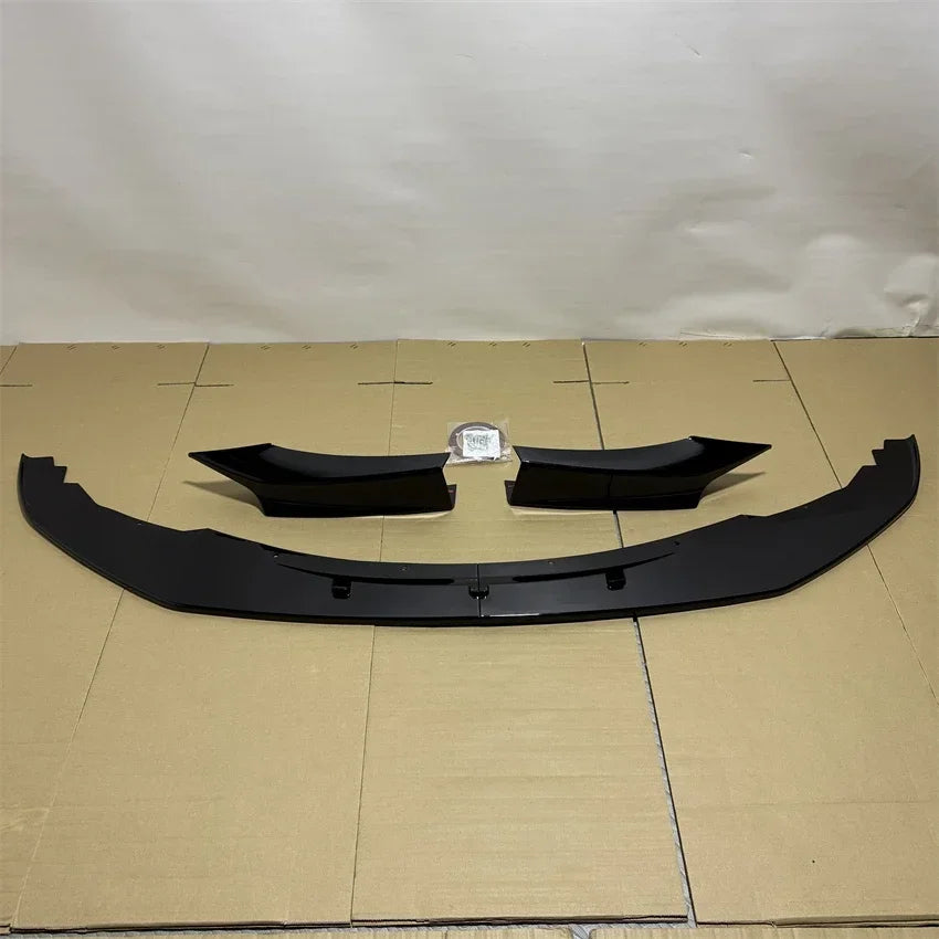For BMW 1 Series F20 F21 118i 120d 120i M135i LCI M Sport  2012-2014 Car Front Bumper Lip Spoiler Splitter Diffuser Bodykits