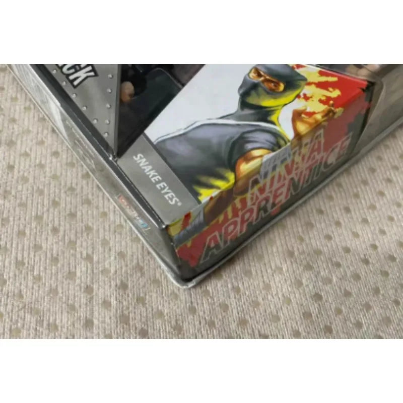 Original Hasbro G.I. Joe A REAL AMERICAN HERO COMIC PACK HARO MASTER & SNAKE EYES Anime Figure Toy Collection Model