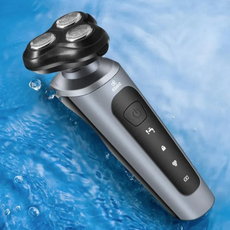 9D Men Electric Razor Face Shaver USB Full Wash Beard Knife Rechargeable Trimmer