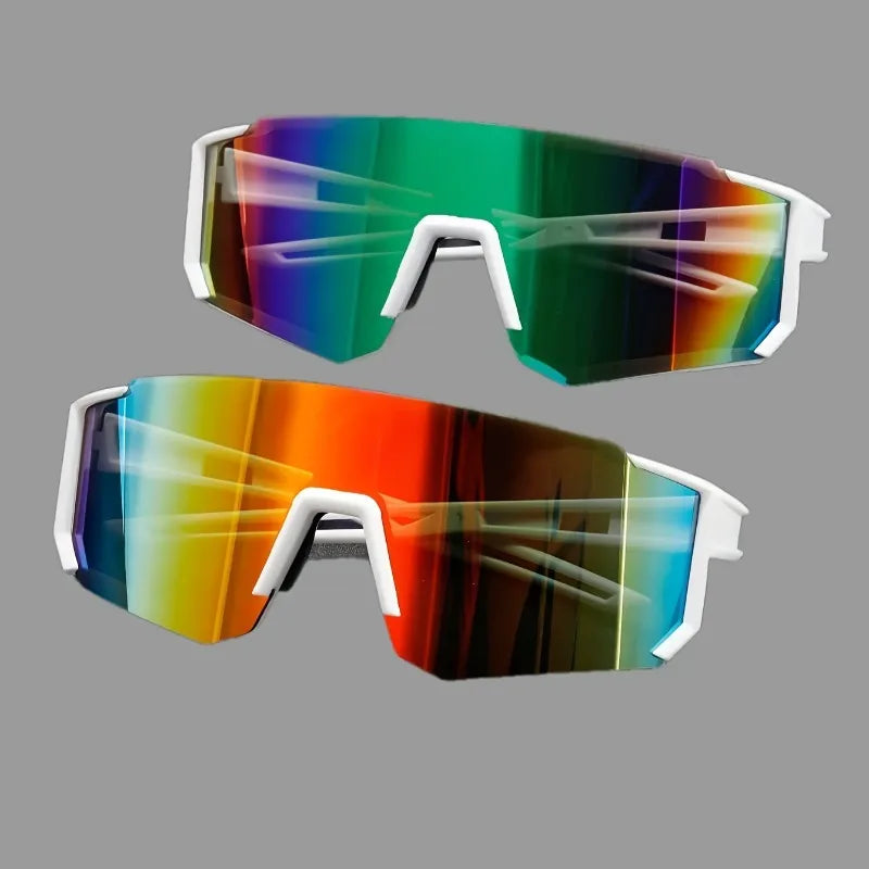 2 Pairs of Frameless Fashionable Glasses for Women and Oversized Classic Glasses for Men