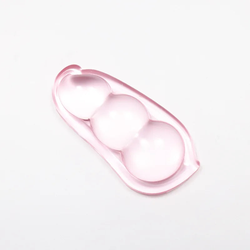 Clear Gel Wrist Rest for Keyboard and Mouse, Silicone Keyboard Wrist Rest, Cute Ergonomic Wrist Rest for Keyboard Mouse ﻿