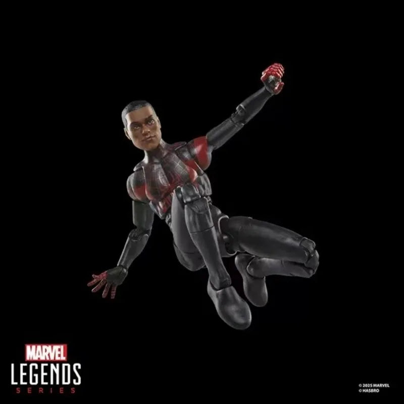 Original Hasbro Marvel Legends Series MILES MORALES THE ULTIMATE SPIDER-MAN Action Figure Collection Ornaments Toys