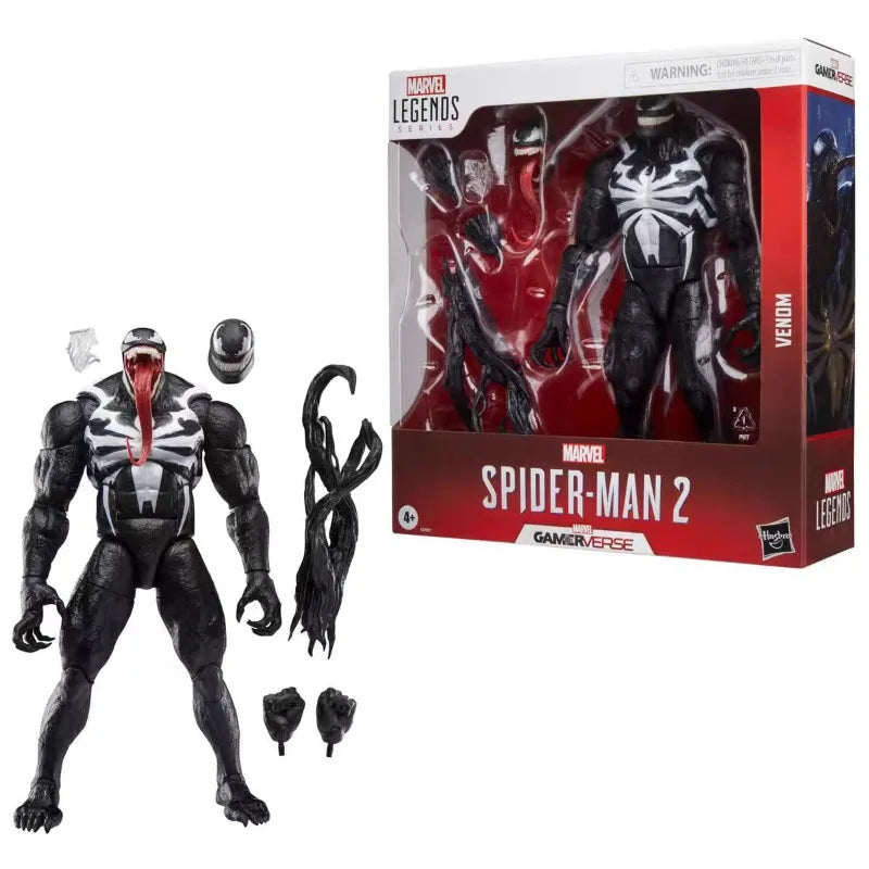 Original Hasbro Marvel Legends Series Gamerverse Venom (Spider-Man 2) Action Figure Toys Model Collection