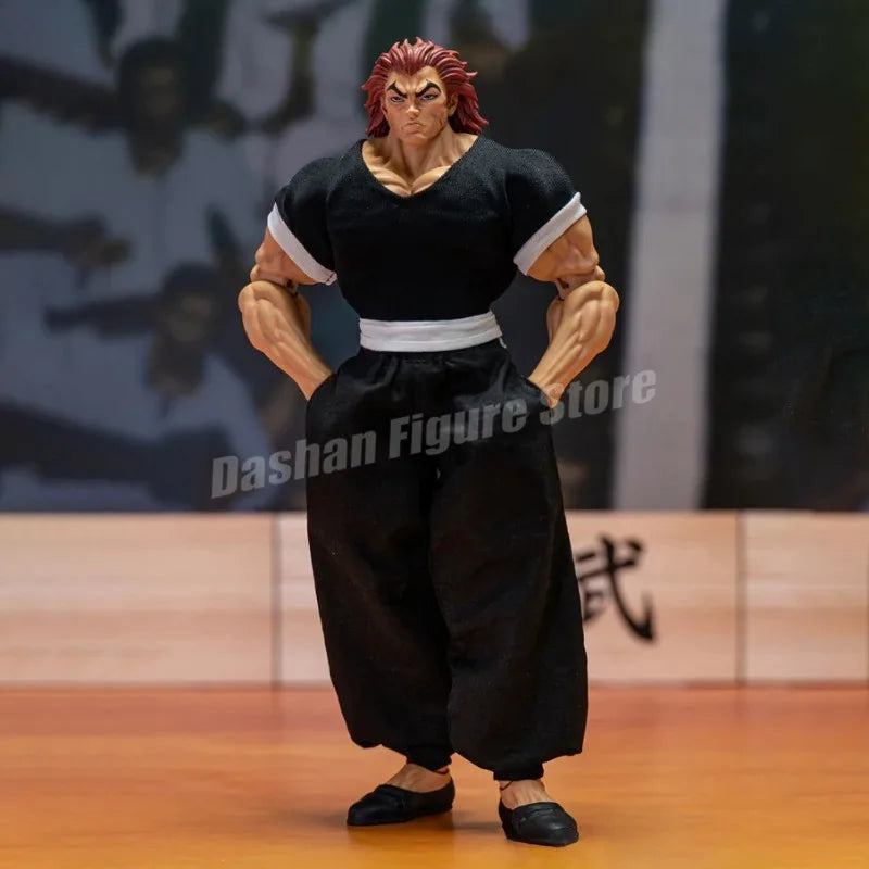 ST Baki Hanma Son Of Ogre Action Figures Hanma Yuujiro Figurine Ko Fighting PVC