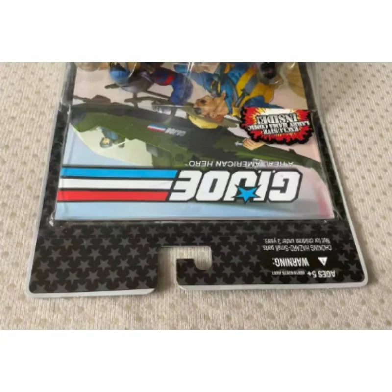 Original Hasbro G.I. Joe A REAL AMERICAN HERO COMIC PACK SCRAP IRON & WTLD BILL Anime Figure Toy Collection Model