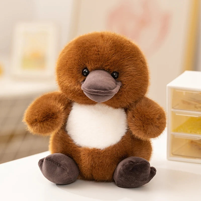 22CM Cute Small Platypus Plush Toys Soft Stuffed Animal Doll Lovely Duckmole Doll for Christmas Xmas Gifts