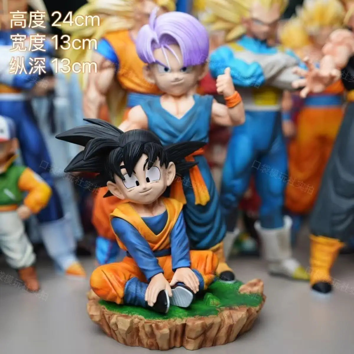 Dragon Ball Z Son Goten Trunks Figure Super Saiyan Action Figures Pvc Statue Collection Model Toys Gifts
