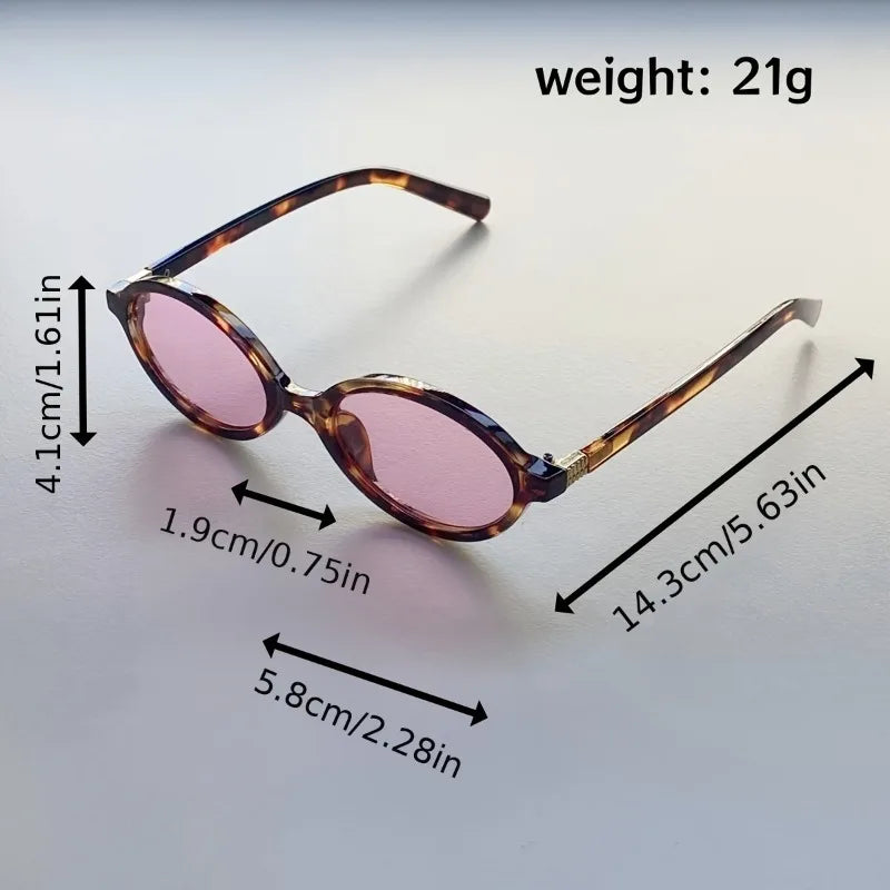1 Pair of Women's Retro Casual Glasses Suitable for Daily Home Use, Leisure Photography  Decorative Ordinary Glasses