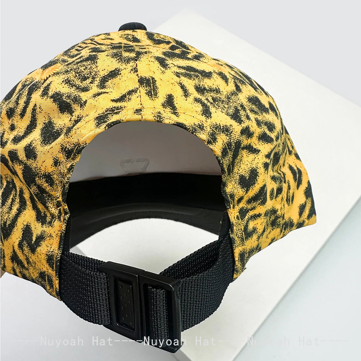 New Unisex Quick Drying Leopard Print Pattern Letter Baseball Hats Sunshade Color Block Breathable Niche Peaked Caps Versatile