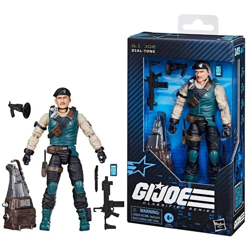 Original Hasbro G.I. Joe Classified Series Saw Viper/Leatherneck/Dial Tone/Zandar Action Figure Collection Model Toys