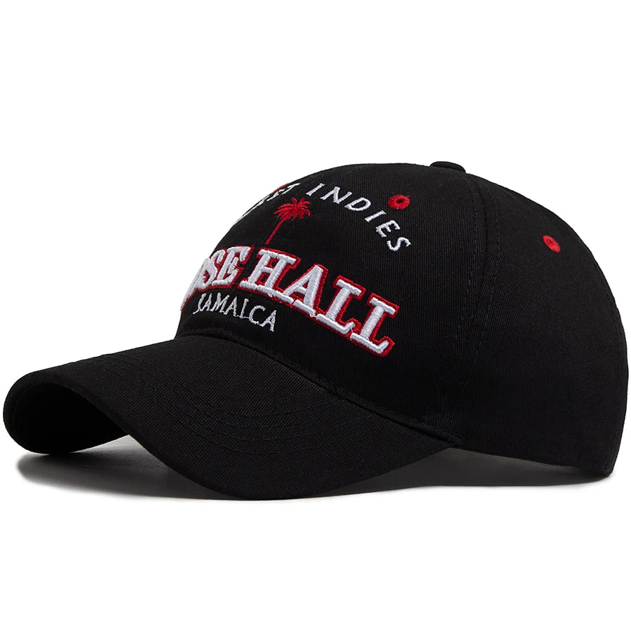 Men Letter Embroidery Baseball Cap Summer Visor Fashion Hip Hop Caps Snapback Women Casual Vintage Cotton Hat Unisex Adjustable