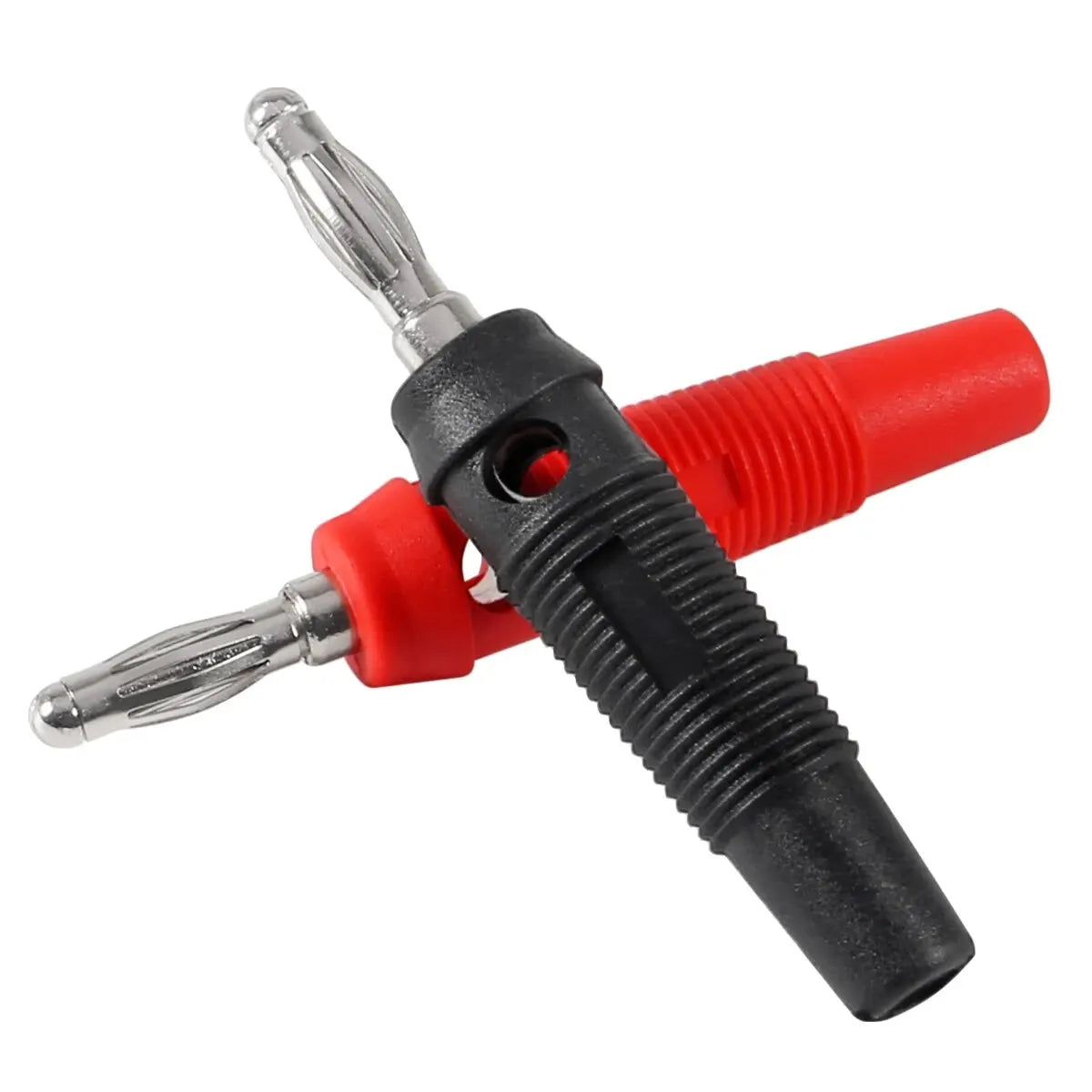 10Pcs 32A High Current 4mm Banana Plugs Male Screw Type Stackable Audio Speaker Cable Connectors for Audio Equipment