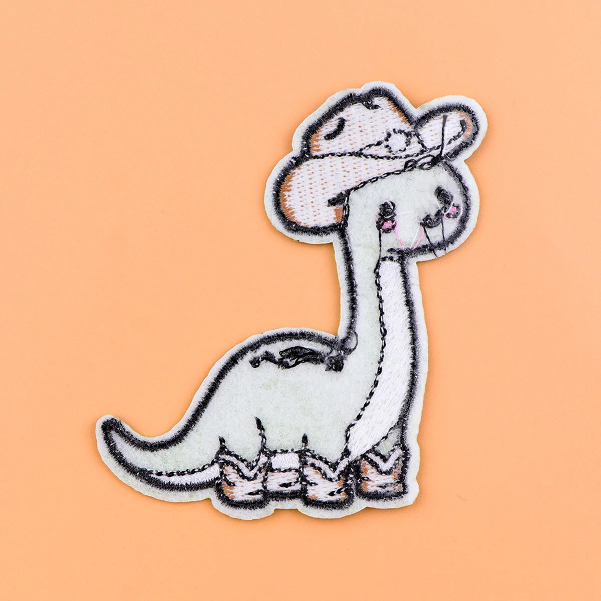 Dinosaur Iron On Patch Clothes Patch For Clothing Cute Snake Embroidered Patch Garment Apparel Accessories Sewing Stickers