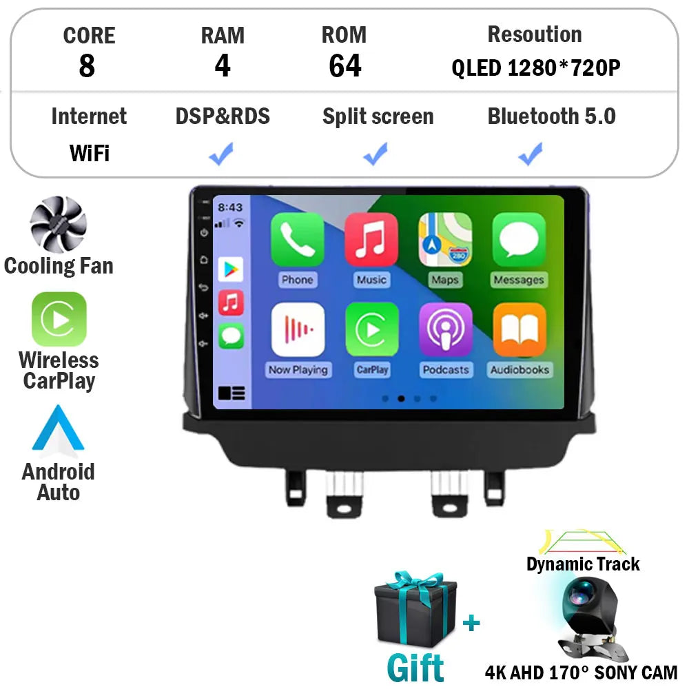 Android 16 Auto Radio For Mazda CX-3 CX3 Mazda 2 DK 2014 - 2021 Carplay Stereo Car Multimedia Player GPS Navigation 2din WIFI+4G