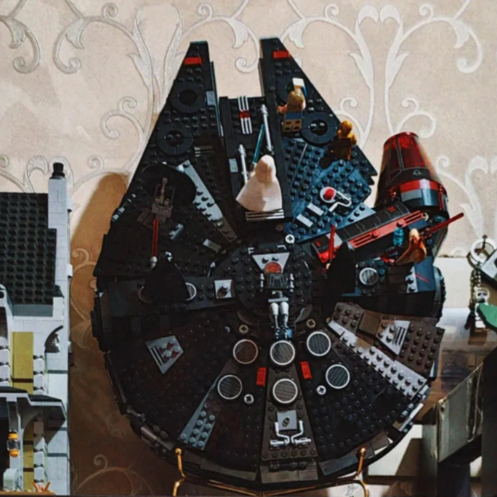 1579PCS The Dark Falcon Modular Creative Model Building Block DIY Architectures