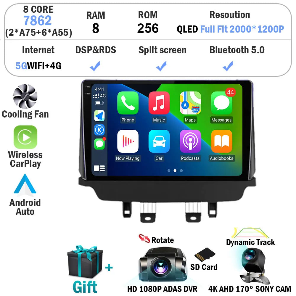 Android 16 Auto Radio For Mazda CX-3 CX3 Mazda 2 DK 2014 - 2021 Carplay Stereo Car Multimedia Player GPS Navigation 2din WIFI+4G