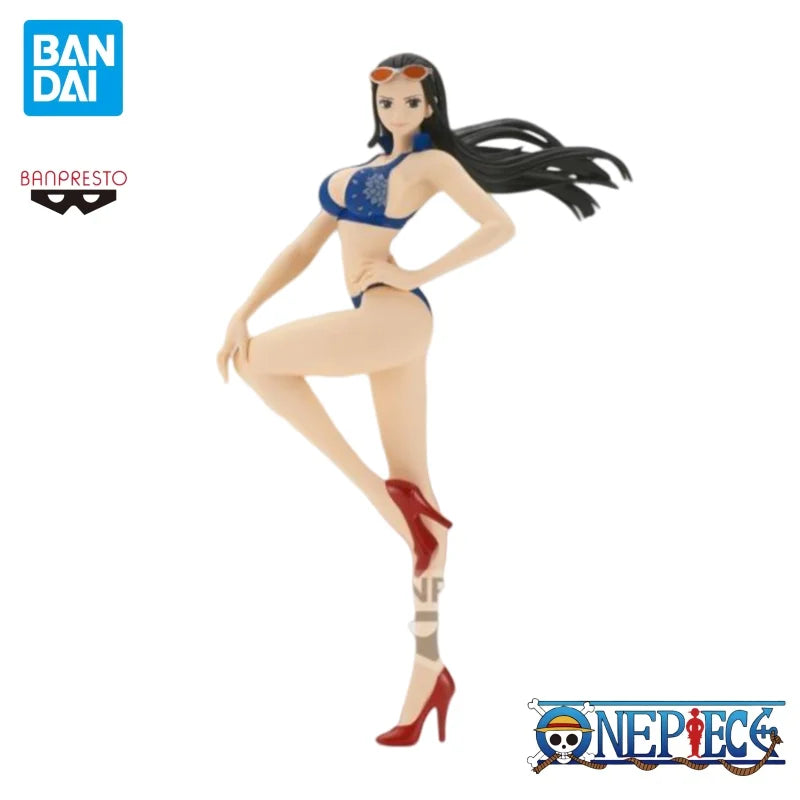 Special OfferBANDAI BANPRESTO ONE PIECE Nico Robin Animation peripherals Mol Garage Kit Ornaments boys favorite gift CustomizedF