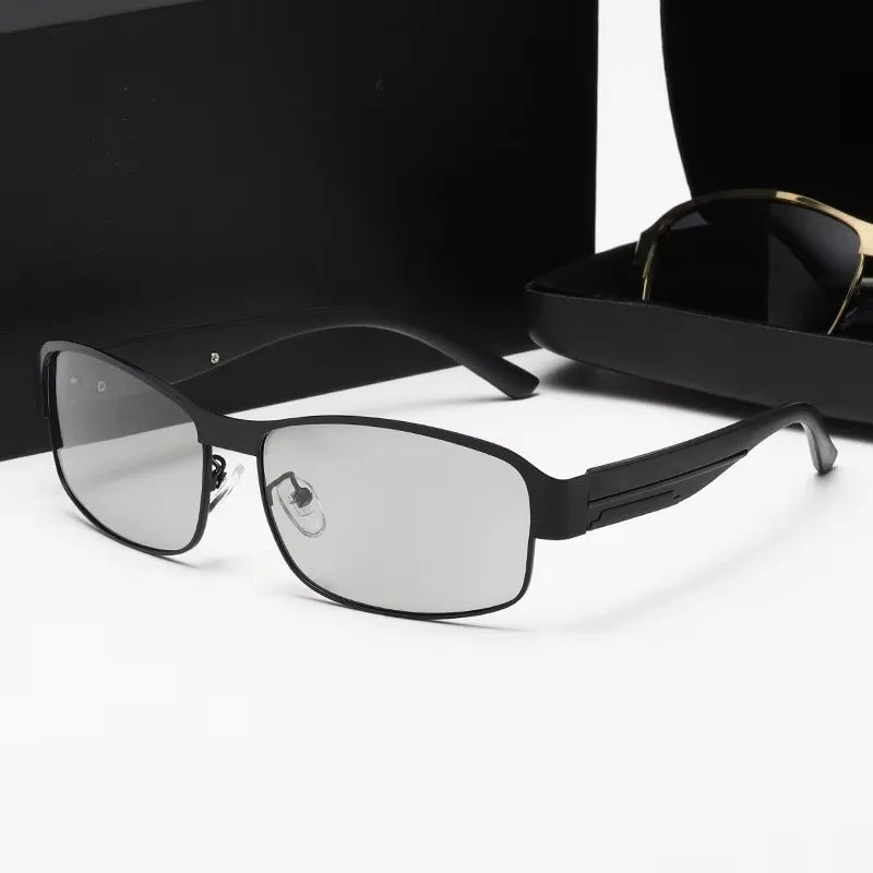Photochromic Polarized Sunglasses UV400 Style Color-changing Lens Men Anti-glare Driving Eyeglasses  for Men