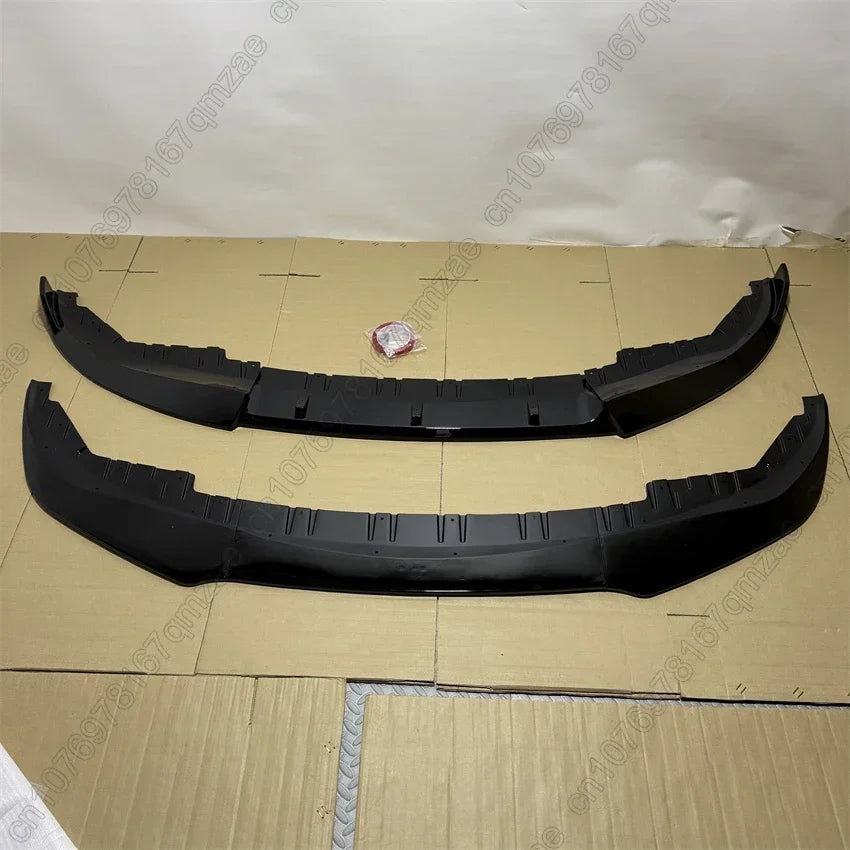 For BMW 4 Series G24 G26 4Door 420i 430i I4 M50 M Sport 2020-2024 Car Front Bumper Splitter Lip Diffuser Spoiler Body Kit Trim