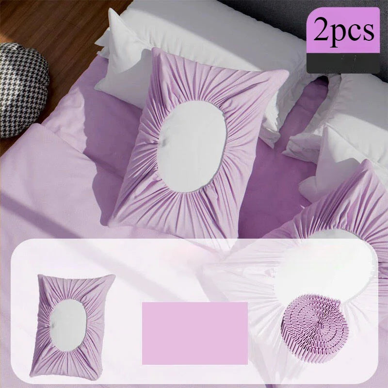 Disposable Pillowcase Set, Dirt-Proof & Breathable, Universal Fit for Hotel, Beauty Salon, Travel - No Pillow Core Included