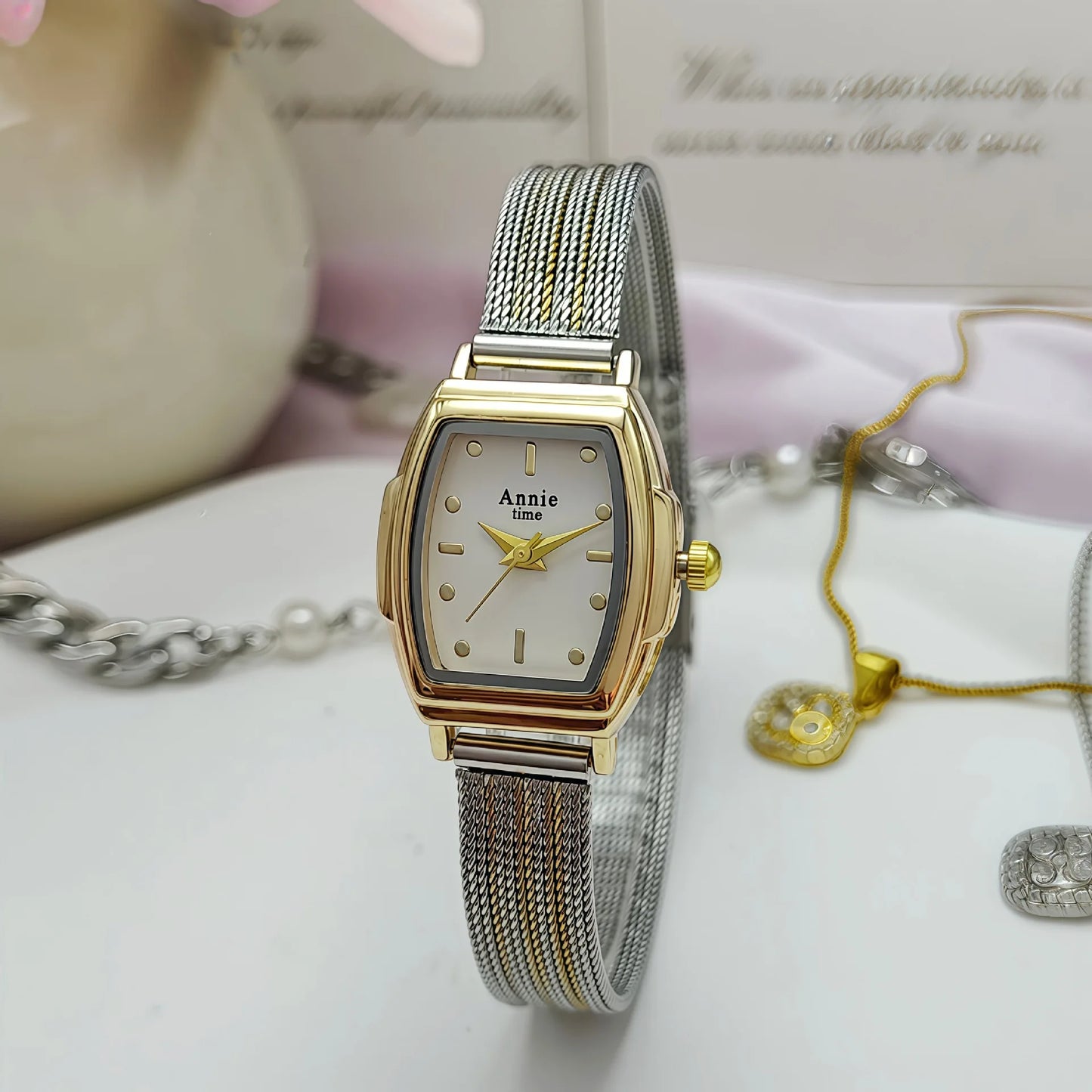 New Style Leopard Print Retro Women'S Watch Rectangular High-End Women'S Quartz Watch Gift Silver Gold Watch Relógio Feminino
