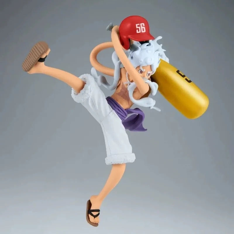 【IN STOCK】Original Banpresto Battle Record Collection One Piece Monkey D. Luffy Gear 5 Nika 14cm Figure Collectible Model