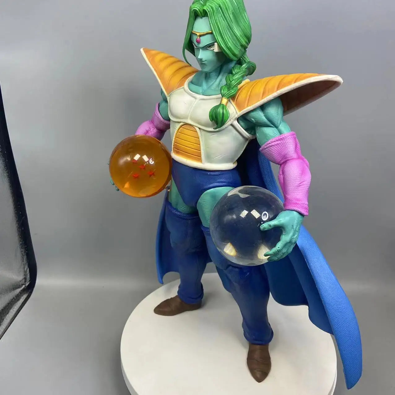 13" Dragon Ball Zarbon Standing with Dragon Balls Anime Action Figure Collection