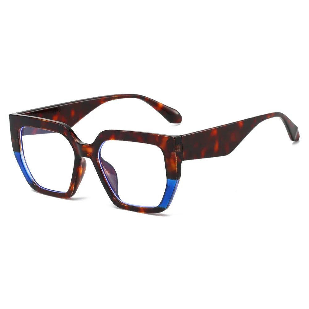 JNPCXI Ins Popular Fashion Square Sunglasses Women Retro Rivets Men Trending Leopard Green Sun Glasses Shades UV400