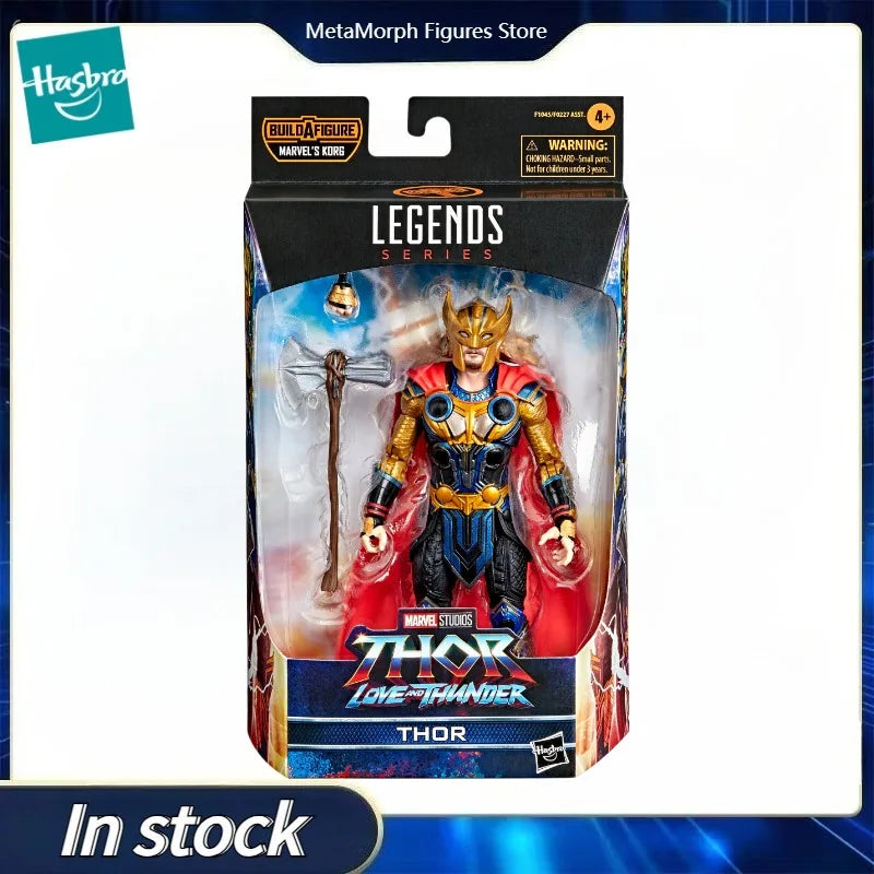 Original Hasbro Marvel Legends Series Thor: Love and Thunder Thor Anime Figure Toy Collection Model