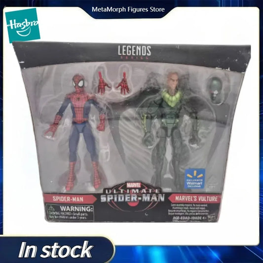 Original Hasbro Marvel Legends Series SPIDER-MAN/MARVEL'S VULTURE Anime Figure Toy Collection Model
