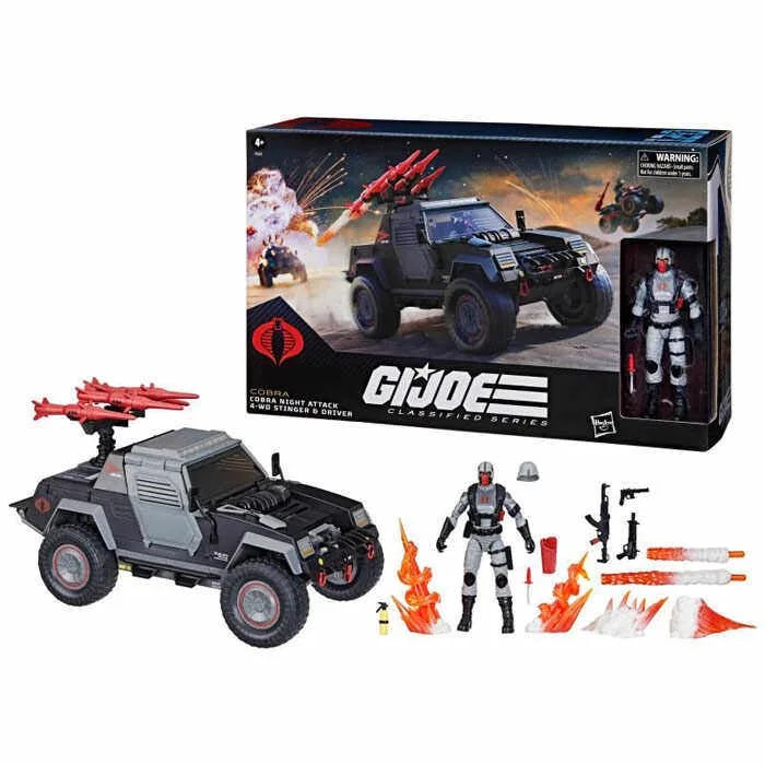 In Stock 6" G.I. Joe Clutch Series Multi-Purpose Attack Vehicle Action Figures