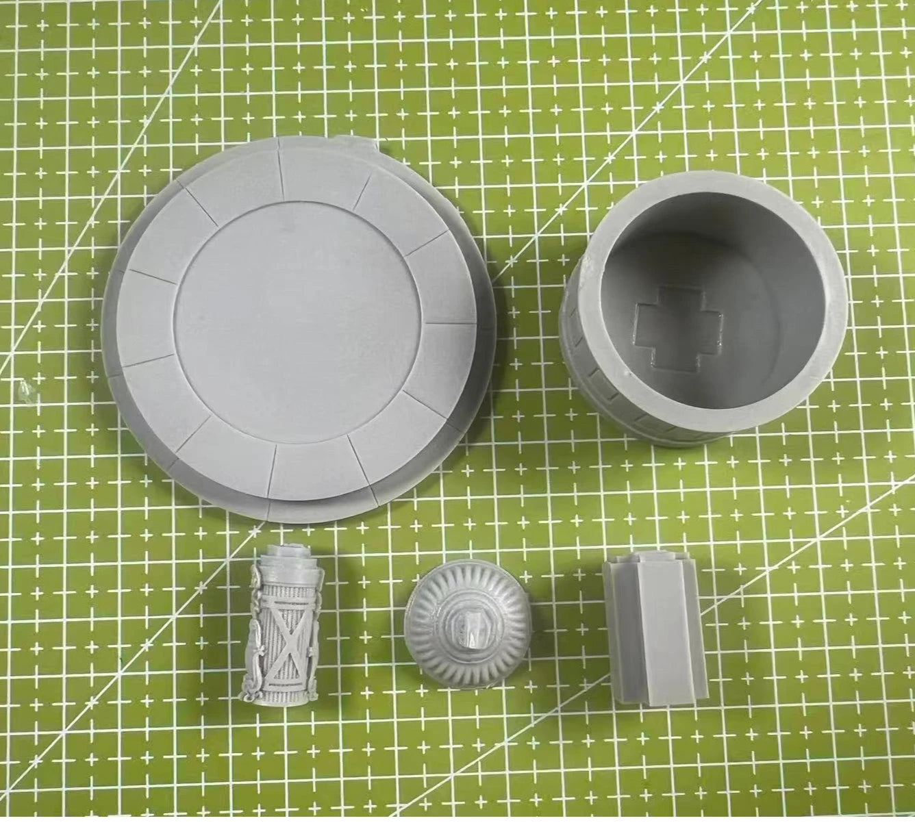 1/35 Cast Resin Model, Scene Model Making Prop Resin Fountain Gk, Uncolored Model