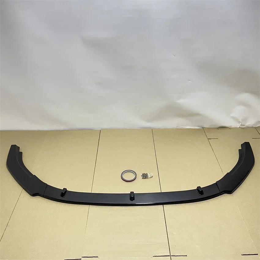 For Volkswagen VW Golf 6 MK6 GTI GTD 2009-2013 Car Front Bumper Spoiler Lip Diffuser Splitter Gloss Black Body Kits Tuning ABS