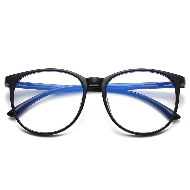 2pcs Ladies' Large Frame Round Glasses Suitable for Business and Office Use Suitable for Gifting To Friends and Family Daily Use