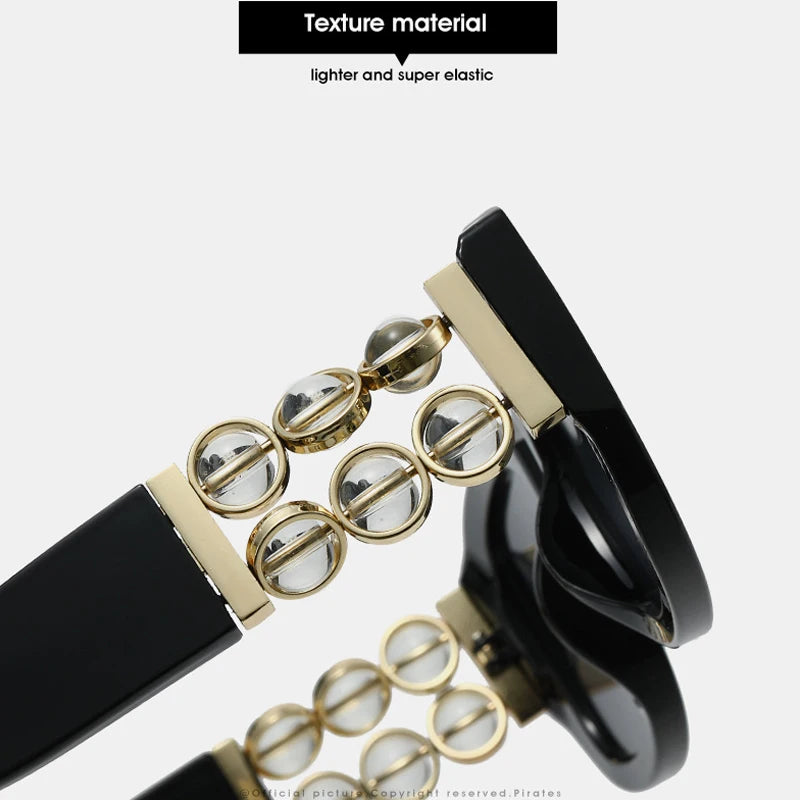 JNPCXI Retro Design Women's Sunglasses Ins Style Beads Fashion Sunglasses Simple Light Luxury Couple Sunglasses UV400