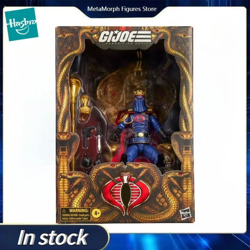 【Pre Sale】Original Hasbro G.I. Joe Classified Series Cobra Commander Action Toy Figure Collection Model
