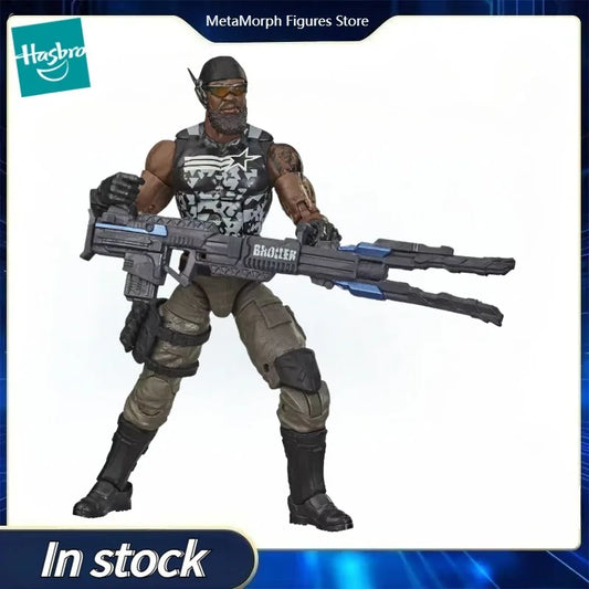 Original Hasbro G.I. Joe Classified Series COBRA ISLAND Roadblock Anime Figure Model Toys Ornaments