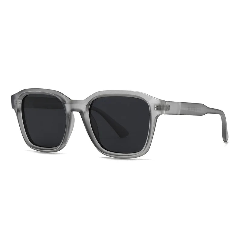 JNPCXI New Ins Popular Fashion Square Sunglasses Women Retro Gray Trending Men Shades UV400 Sun Glasses