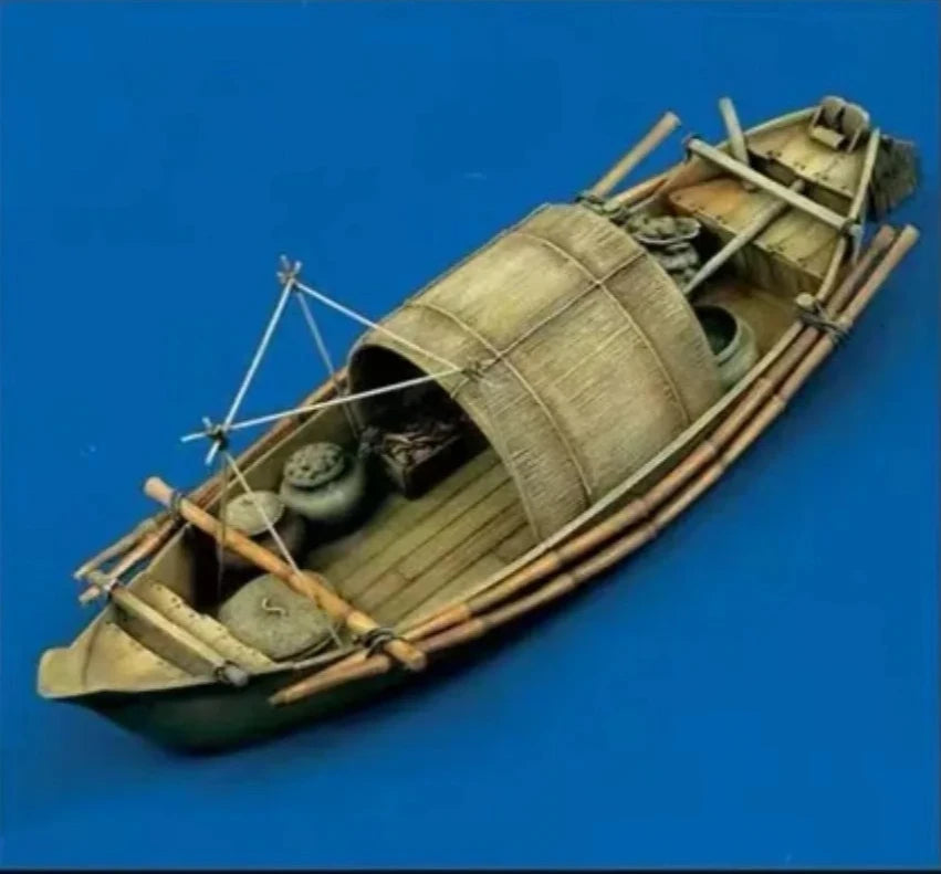 High Quality 1:35 Cast Resin Gray Model Vietnam War Vietnam Resin Boat Unassembled and Uncolored