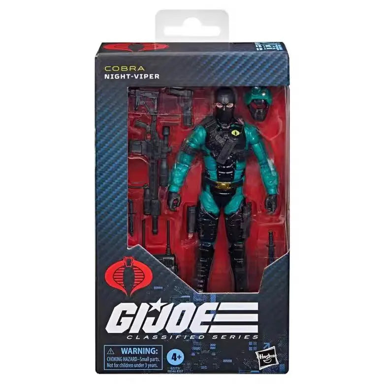 Original Hasbro G.I. Joe Mole Rat/Brent 'Hit & Run' Scott/Bradley 'Big Lob' Sanders/Edwin 'Lifeline' Steen /Night-Viper Action