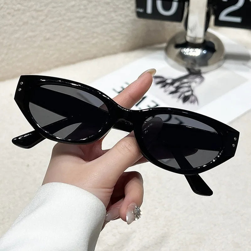 5 PCS Cat Eye European American Style Cool Hot Girl Summer Sunscreen Sunglasses