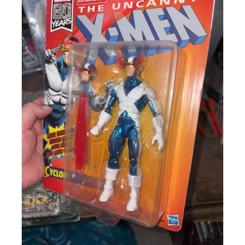 Original Hasbro Marvel Legends Series THE UNCANNY X-MAN CYCLOPS Anime Figure Toy Model Collection