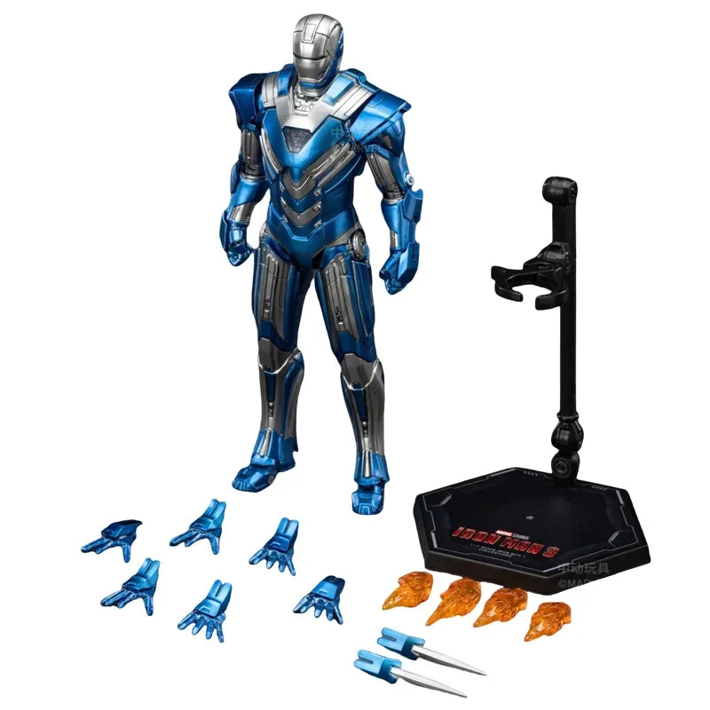 ZD Toys IronMan Action Figures MK1-7 MK17 MK33 MK85 War Machine Legend Avengers