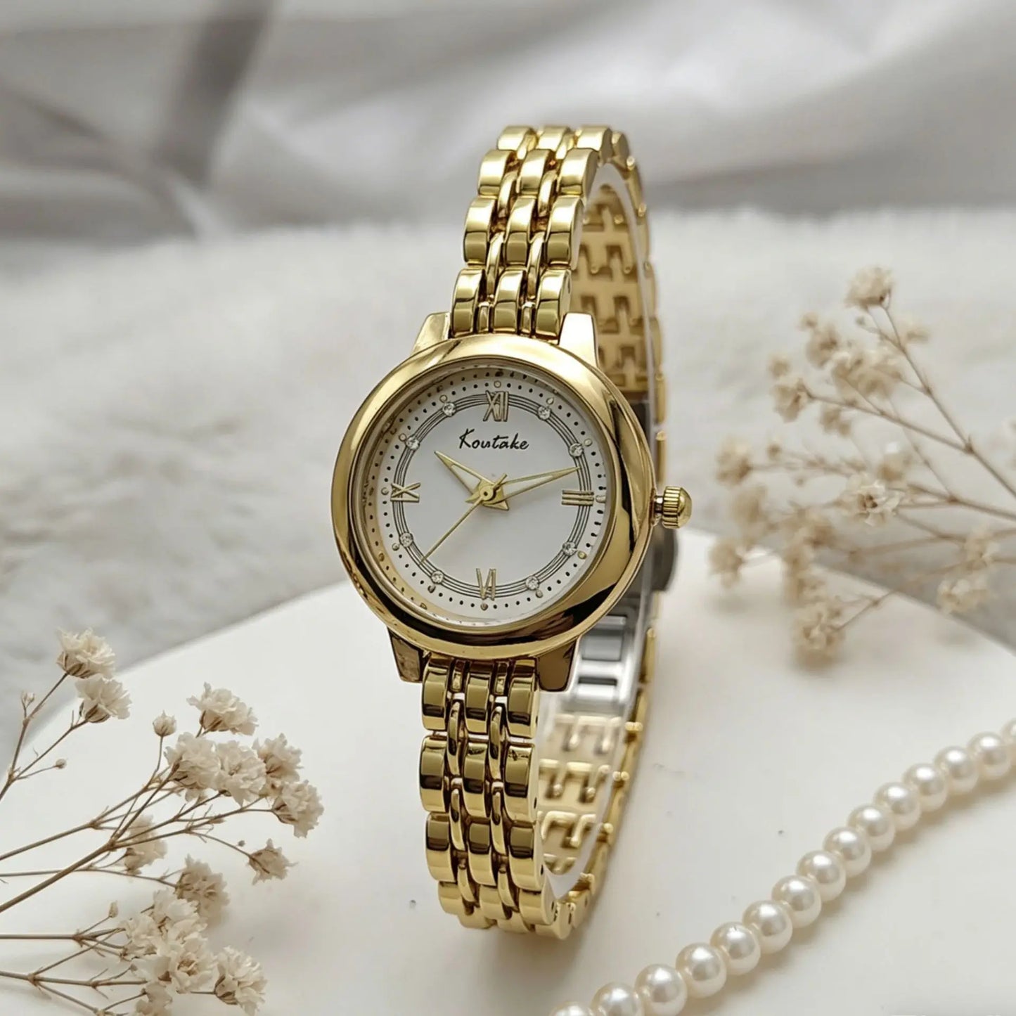 Top Brand Luxury Womens Watches Fashion Steel Quartz Wrist Watches for Women Gold Watch Women Geneva Relogio Feminino Gifts