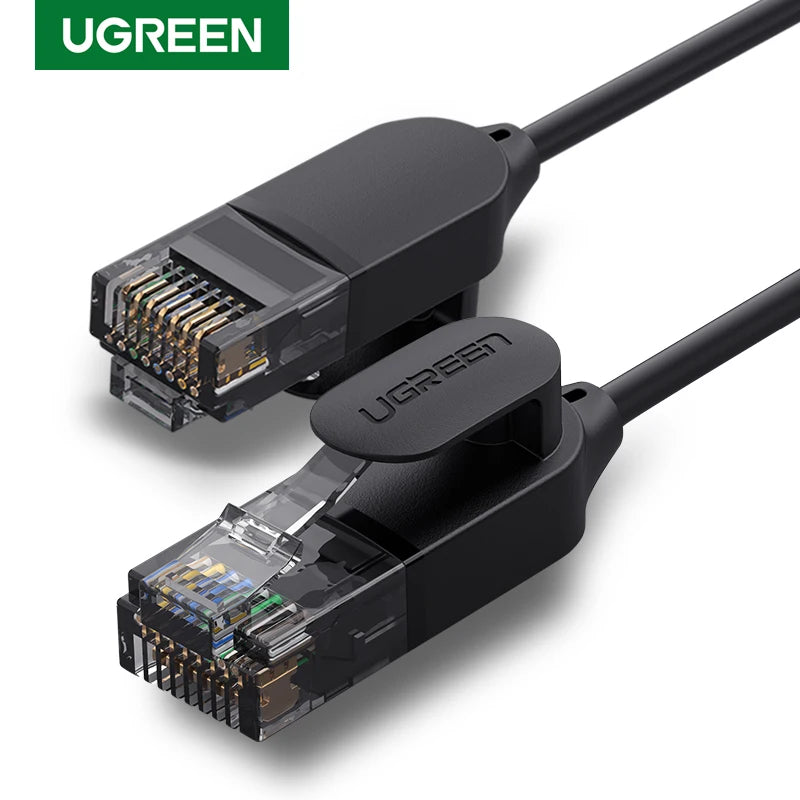 Ethernet Cable Cat 6A 10Gbps Network Cable 4Twisted Pair Patch Cord Internet UTP